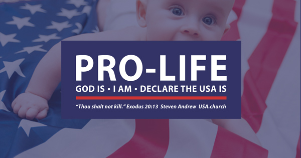 Steven Andrew Defines January As “Declare the USA Is Pro-life Month”