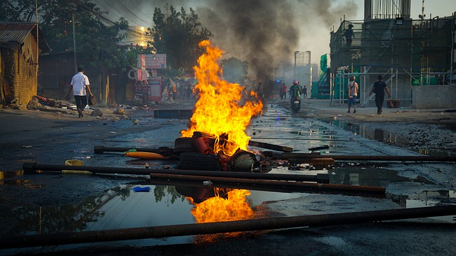 riot protest protestors