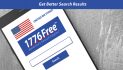 1776Free Patriotic Search Engine Saves America!
