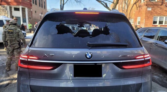 Border Patrol catches illegal alien who threw a rock breaking the window of a Border Patrol vehicle; Millions of crimes, murders, and rapes from illegal aliens estimated