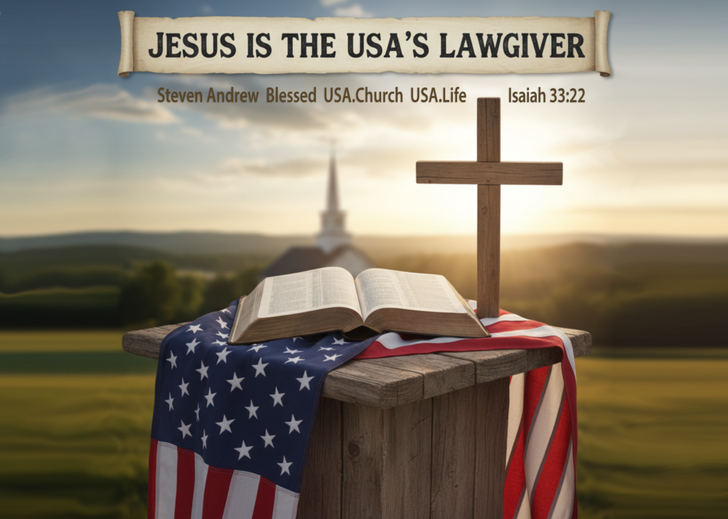 Jesus Is the USA's Lawgiver
