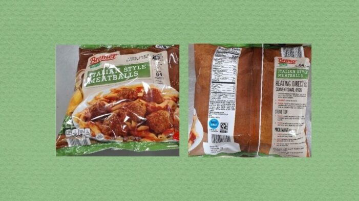 Aldi Recalls 9,462 Pounds Of Frozen Meatballs Nationwide Due To Metal Fragments